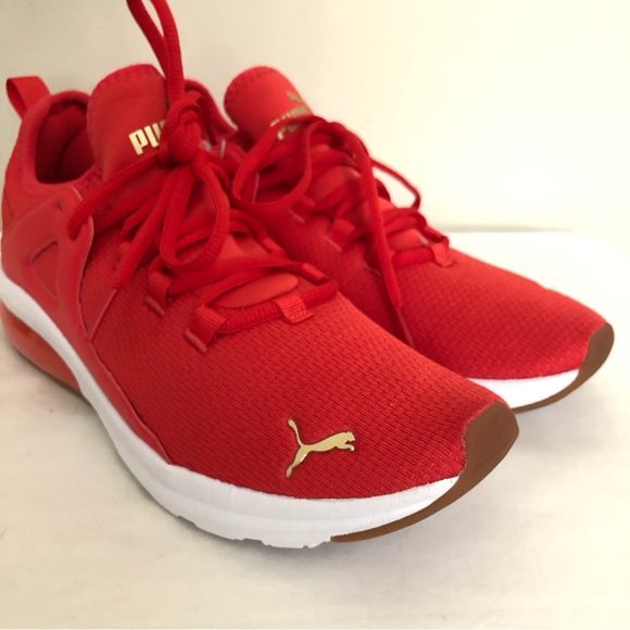 PUMA Sz 9(40) Red Sneakers - Picture 2 of 11